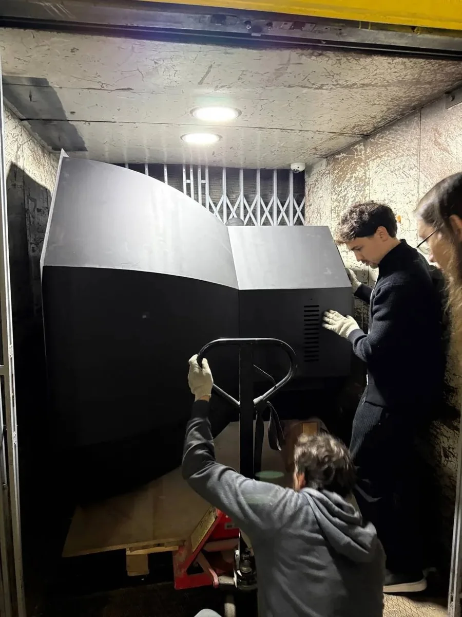 Транспортировка чаши на производстве